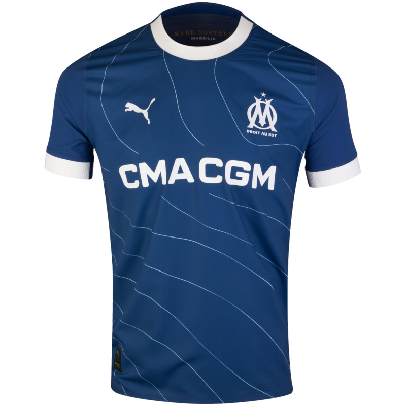 Maillot Extérieur Authentique Olympique de Marseille 2023/24 – Joueur