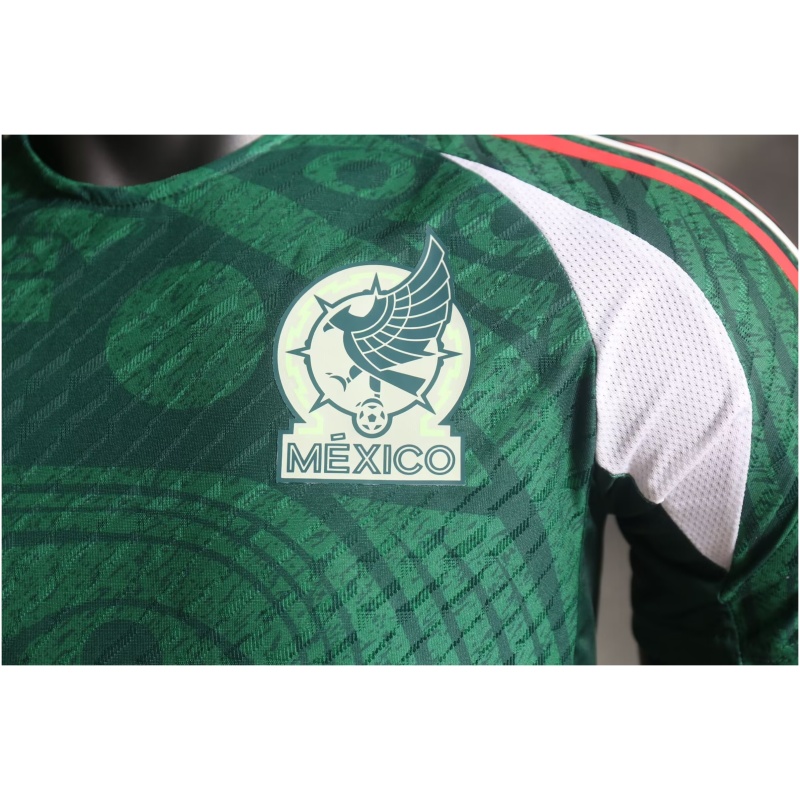 Maillot authentique vert édition spéciale Mexique 2024 – joueur