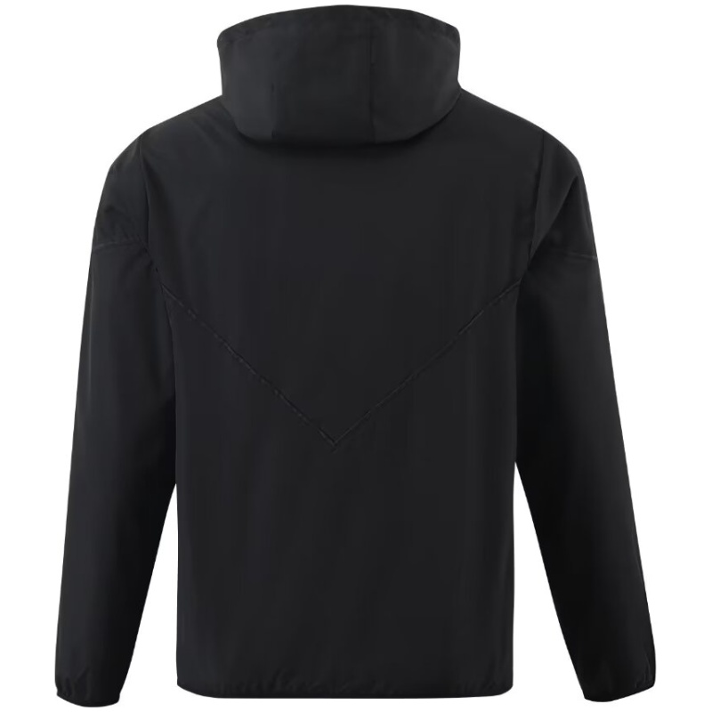 Veste coupe-vent Arsenal toutes saisons noire 2023/24