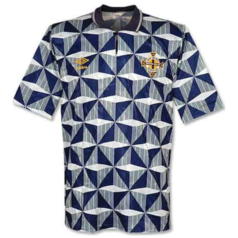 Maillot extérieur rétro de l’Irlande du Nord 1990-1993