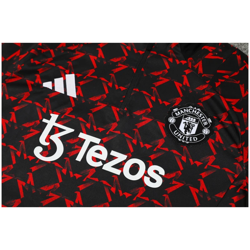 Tenue d’entraînement Manchester United Rouge – Noir 2024/25