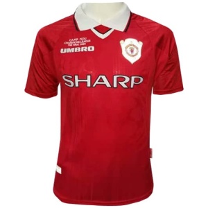 Maillot domicile rétro de Manchester United 1999/2000