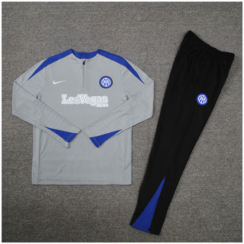Ensemble d’entraînement pour enfants Inter Milan gris 2024/25