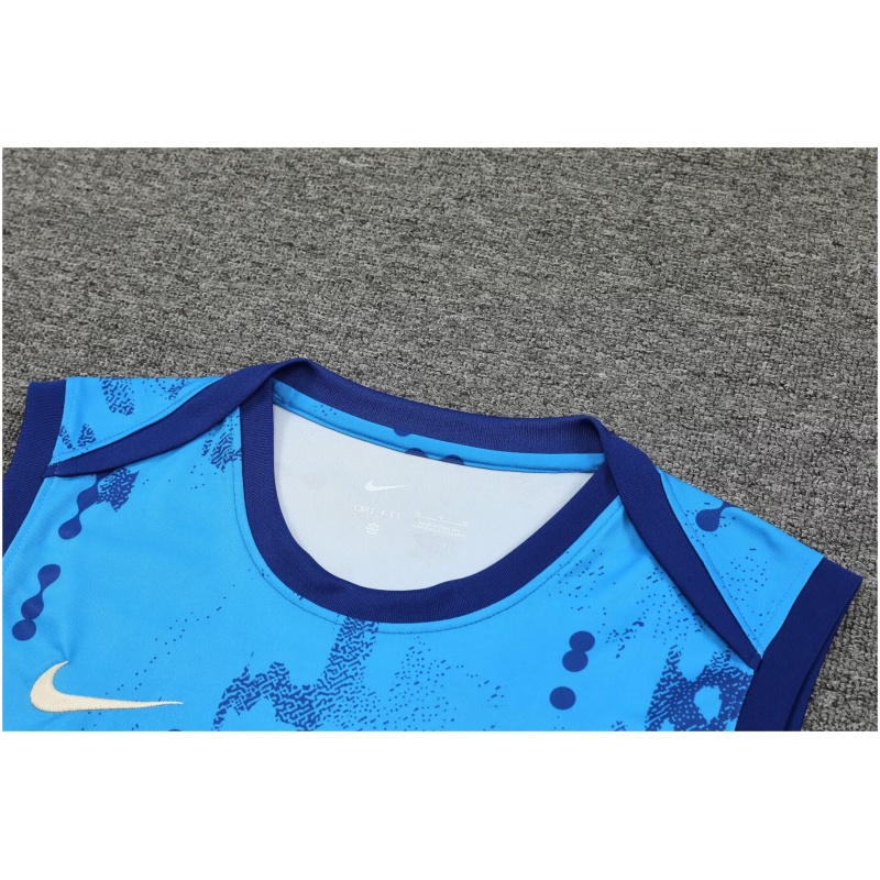 Combinaison Chelsea à motif bleu 2024/25