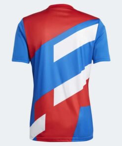 Maillot d’entraînement court pré-joueur Bayern Munich bleu 2023/24