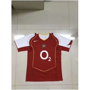 Maillot domicile rétro d’Arsenal 2004/2005