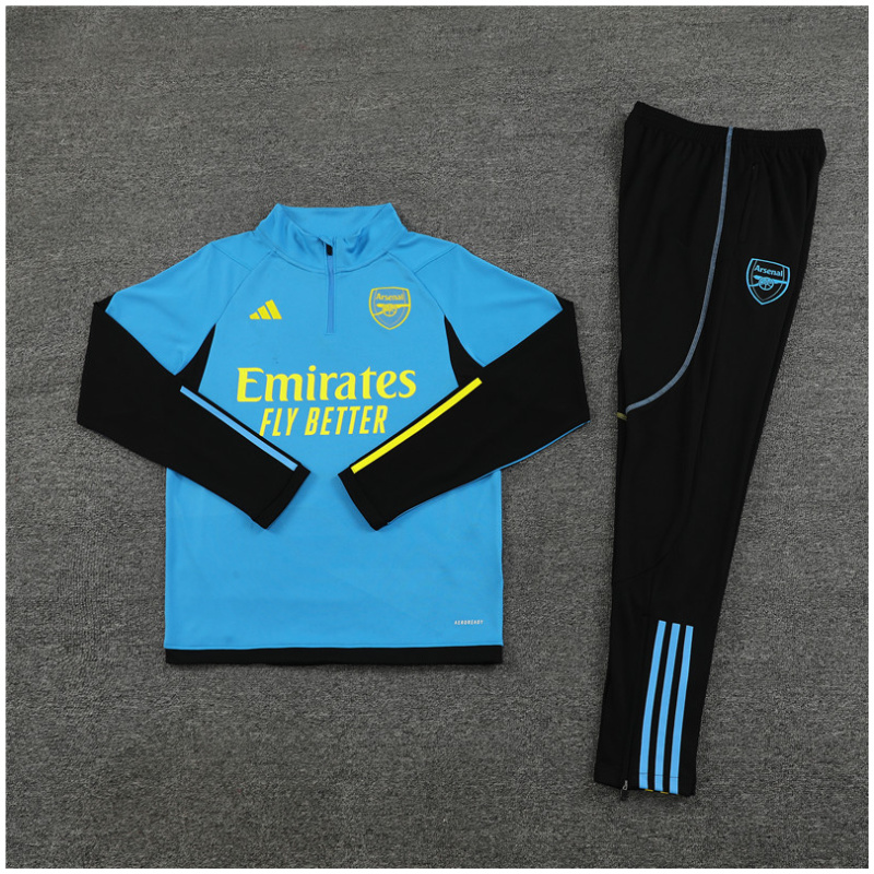Tenue d’entraînement pour enfants Arsenal Bleu 2023/24