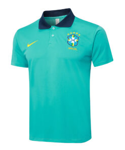 Chemise Polo Brésil Aqua Green 2024