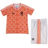 Maillot rétro domicile des Pays-Bas 1988 pour enfants