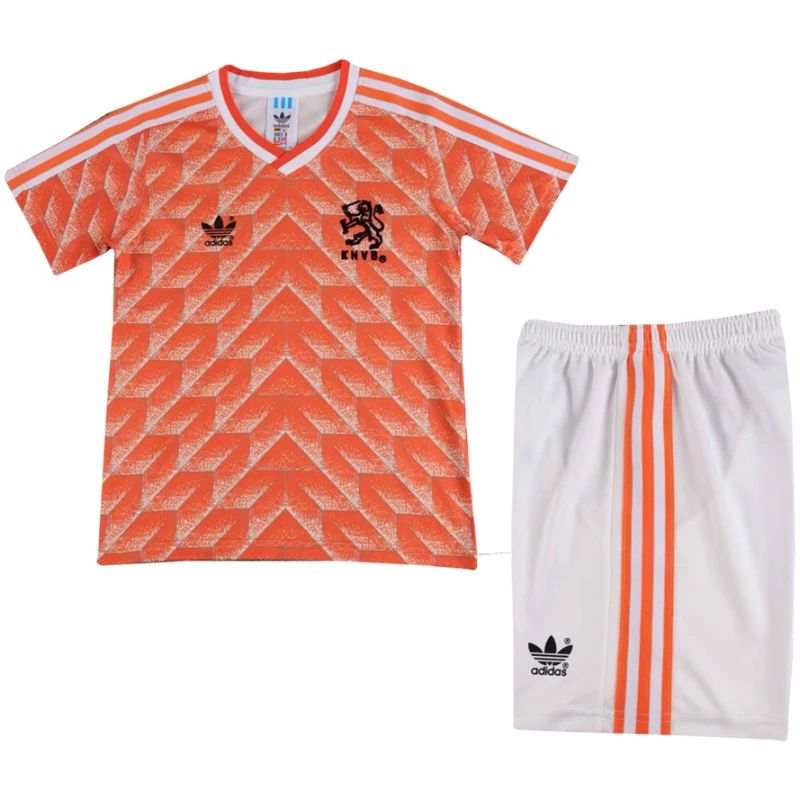 Maillot rétro domicile des Pays-Bas 1988 pour enfants