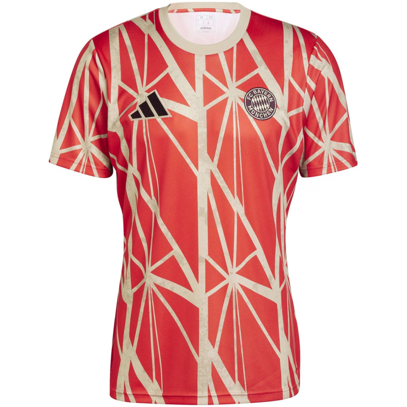 Maillot rouge pré-match Bayern Munich 2024/25