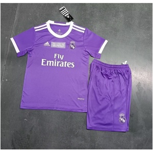 Maillot extérieur rétro pour enfants du Real Madrid 2016/17