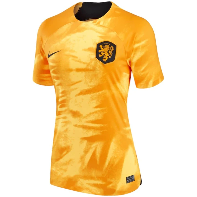 Maillot domicile des Pays-Bas pour femmes Coupe du Monde de la FIFA Qatar 2022