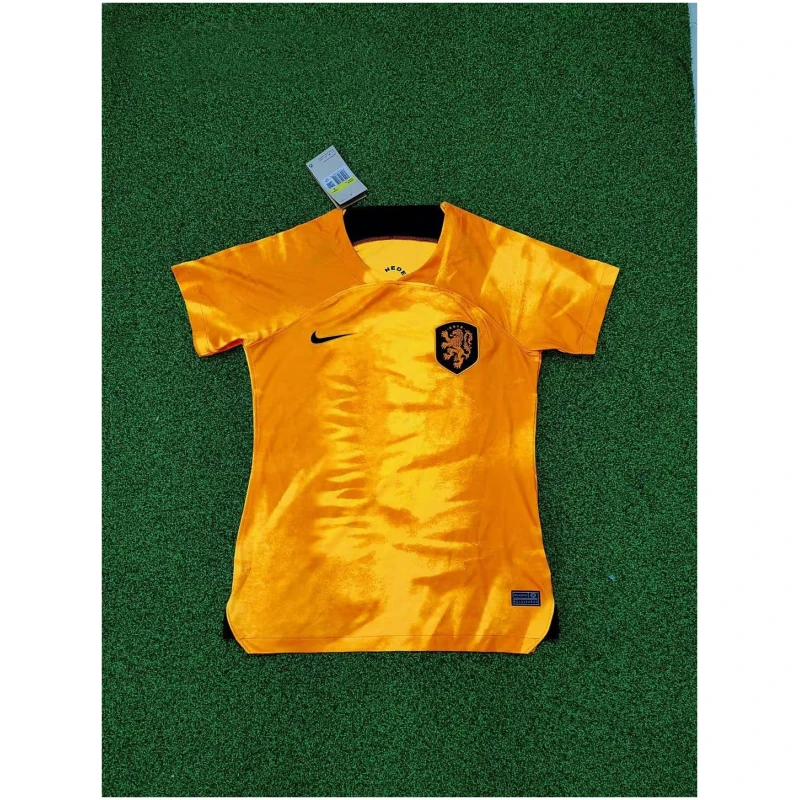 Maillot domicile des Pays-Bas pour femmes Coupe du Monde de la FIFA Qatar 2022