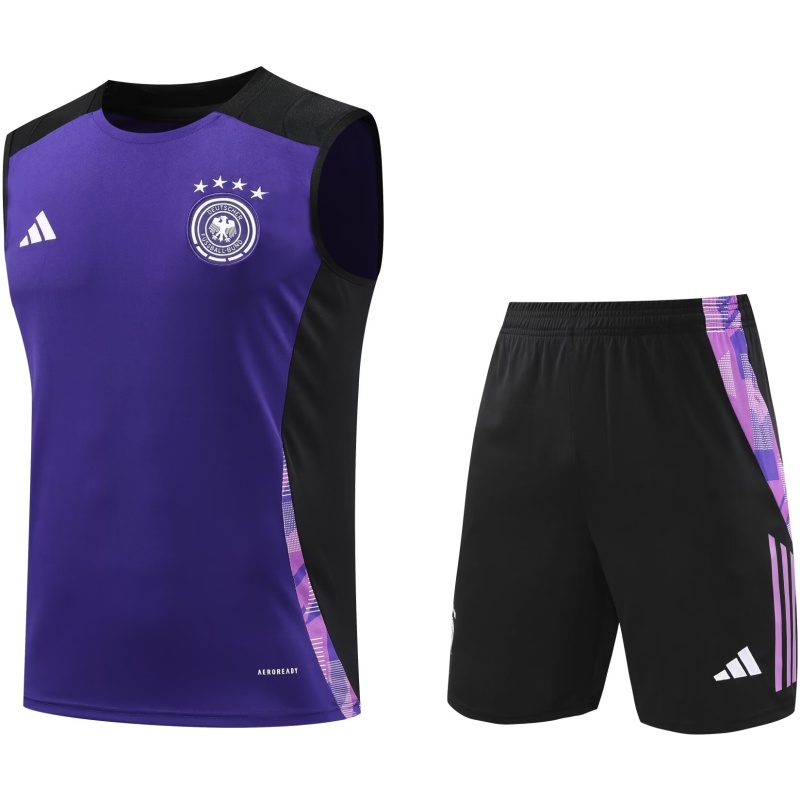 Ensemble d’entraînement court Allemagne violet 2024