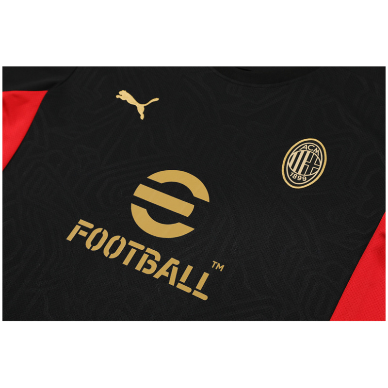Ensemble de training court AC Milan noir 2024/25