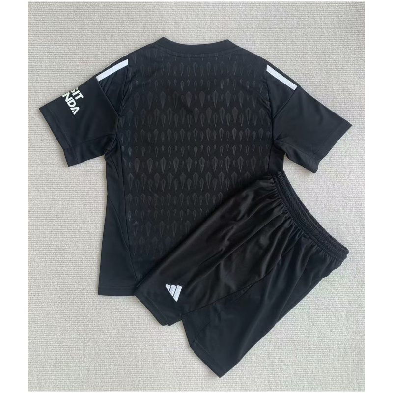 Maillot Noir de Gardien de But Enfant Arsenal 2023/24