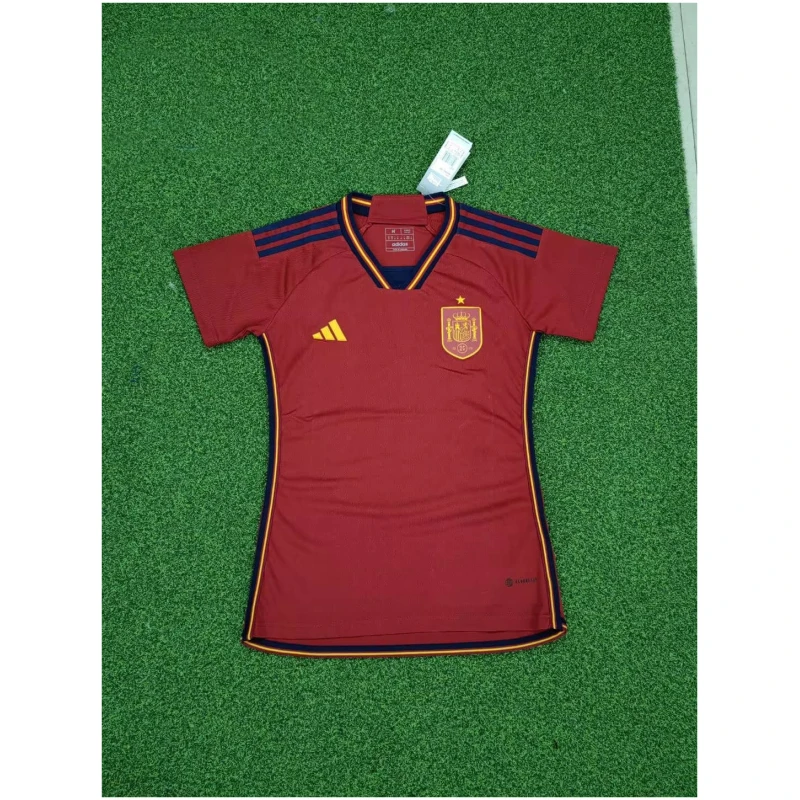Maillot Domicile Femmes Espagne Coupe du Monde de la FIFA Qatar 2022