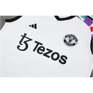 Combinaison Débardeur Manchester United Blanche 2024/25