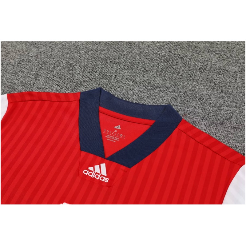 Ensemble d’entraînement court Arsenal rouge 2023/24