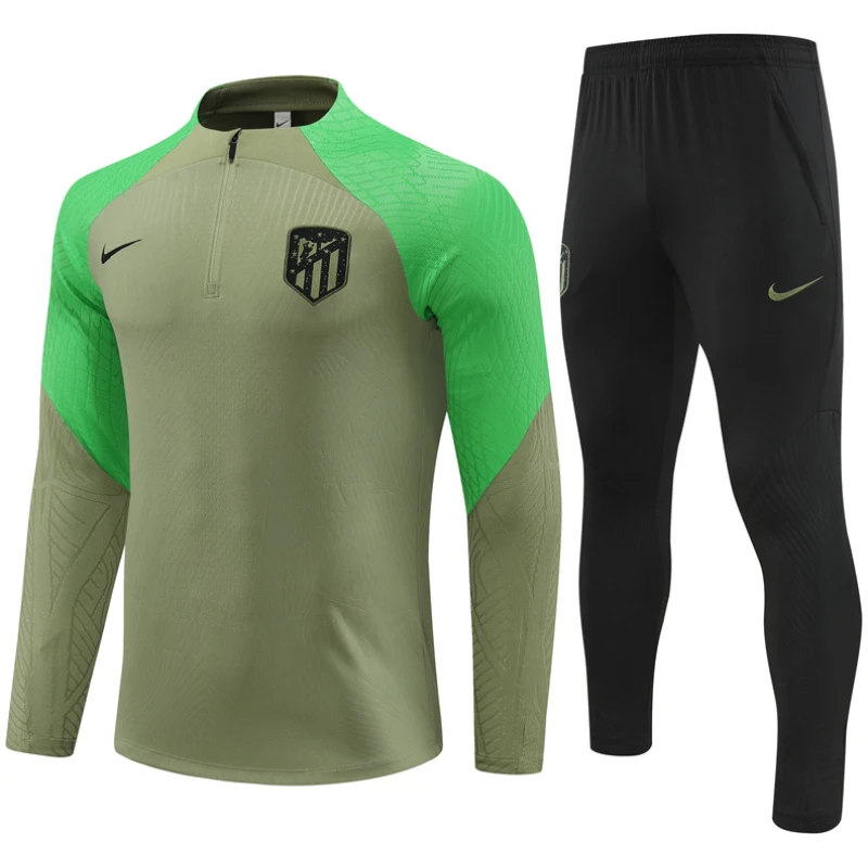 Survêtement d’entraînement Atletico Madrid Vert Armée 2023/24