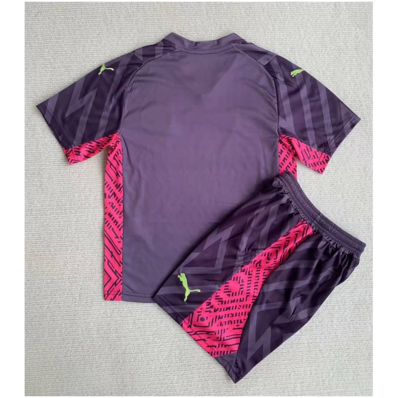 Maillot de Gardien de But Enfant Manchester City Violet 2023/24