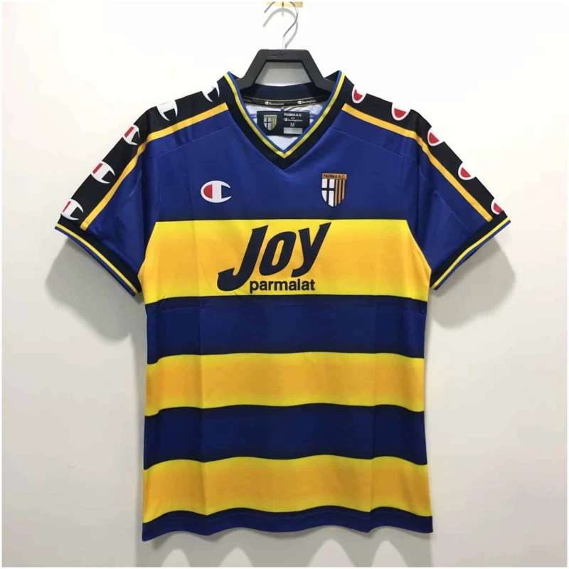 Maillot Domicile Rétro Parma Calcio 2001/02