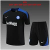 Tenue d’entraînement courte pour enfants Inter Milan Noire 2024/25