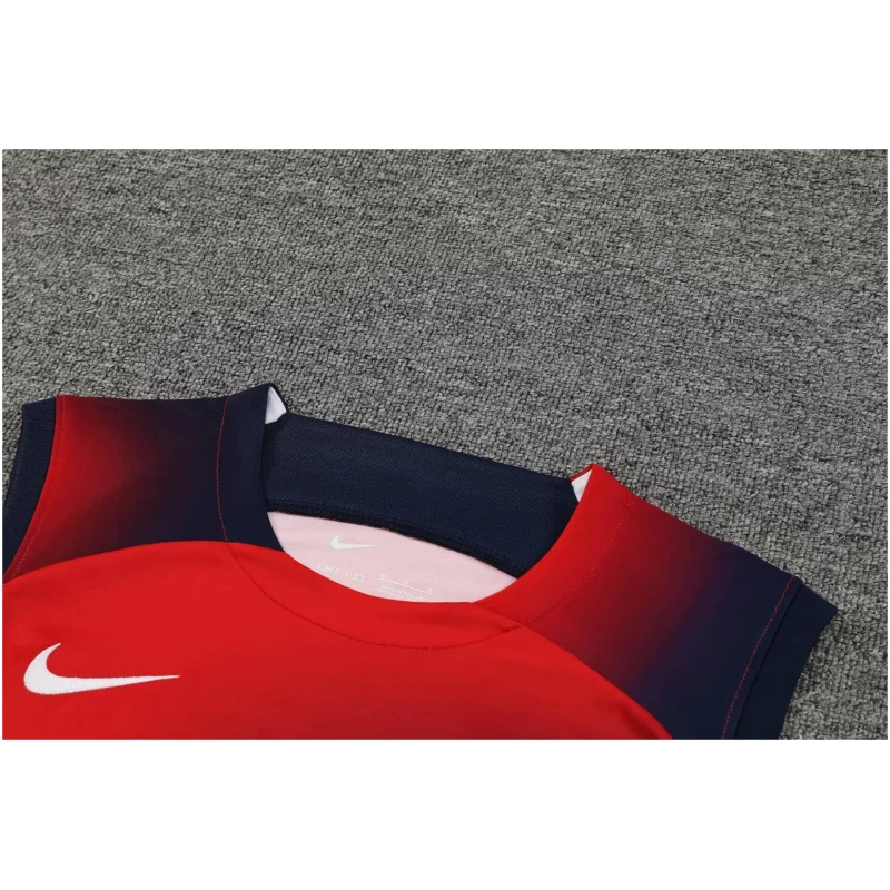 Maillot PSG Rouge – Bleu Marine 2023/24