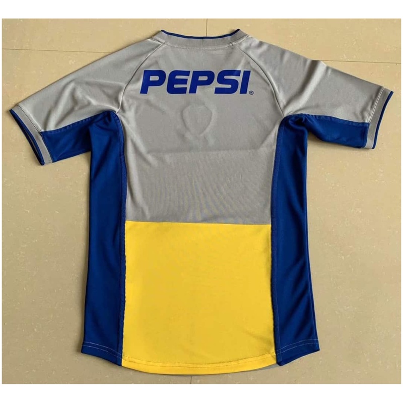 Maillot Extérieur Rétro Boca Juniors 2002