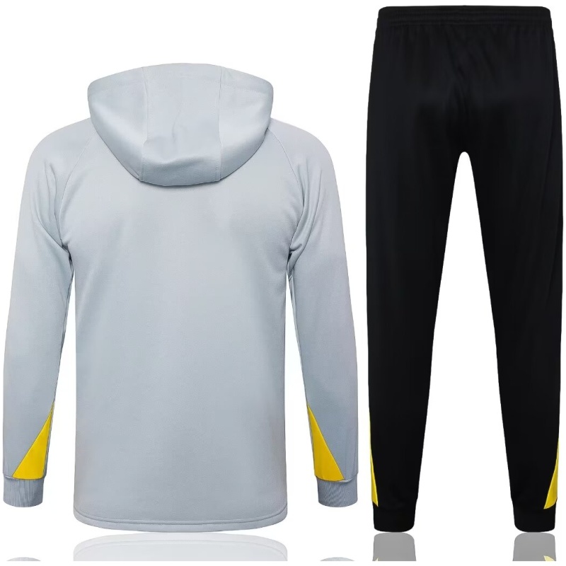 Sweat à capuche Liverpool + Pantalon de survêtement gris clair 2024/25