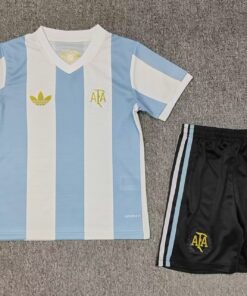 Maillot Domicile Enfants Argentine 50ème Anniversaire 2024