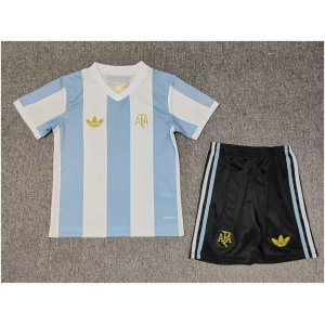 Maillot Domicile Enfants Argentine 50ème Anniversaire 2024