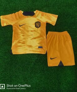 Maillot domicile pour enfants des Pays-Bas, Coupe du Monde de la FIFA Qatar 2022