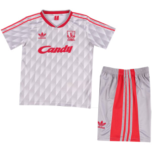 Maillot extérieur rétro Liverpool pour enfants 1989/91