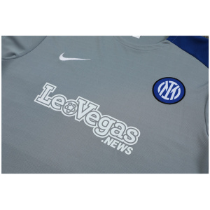 Tenue d'entraînement courte Inter Milan grise 2024/25
