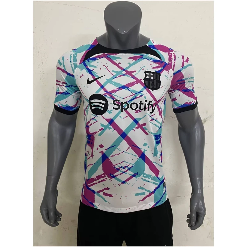 Maillot Édition Spéciale Blanche de Barcelone 2023/24