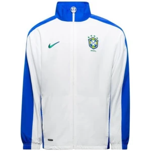 Veste coupe-vent toutes saisons Brésil blanche 2024