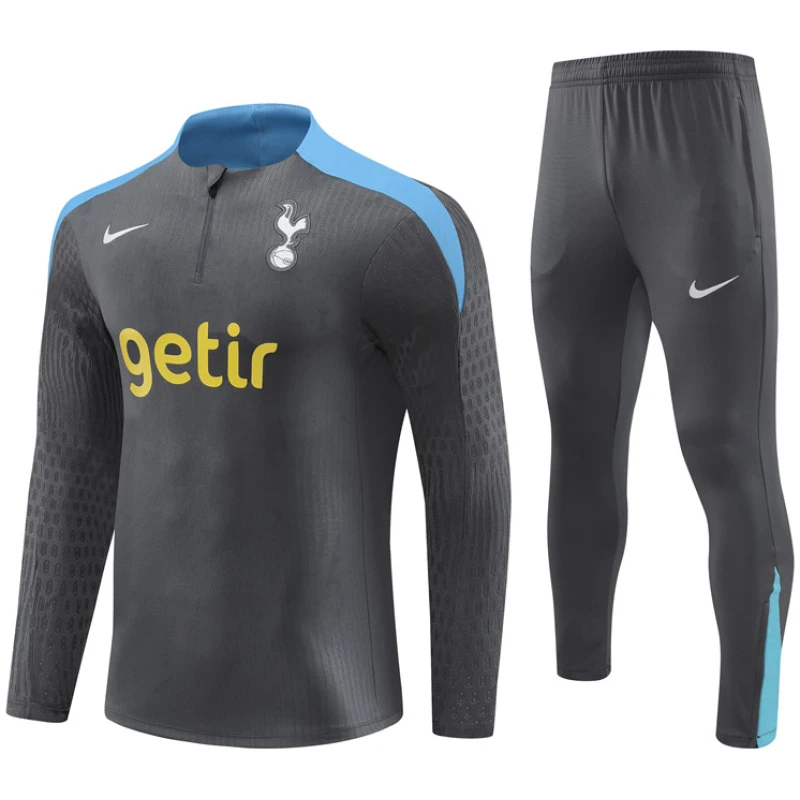 Tenue d’entraînement Tottenham Hotspur Gris Foncé 2024/25