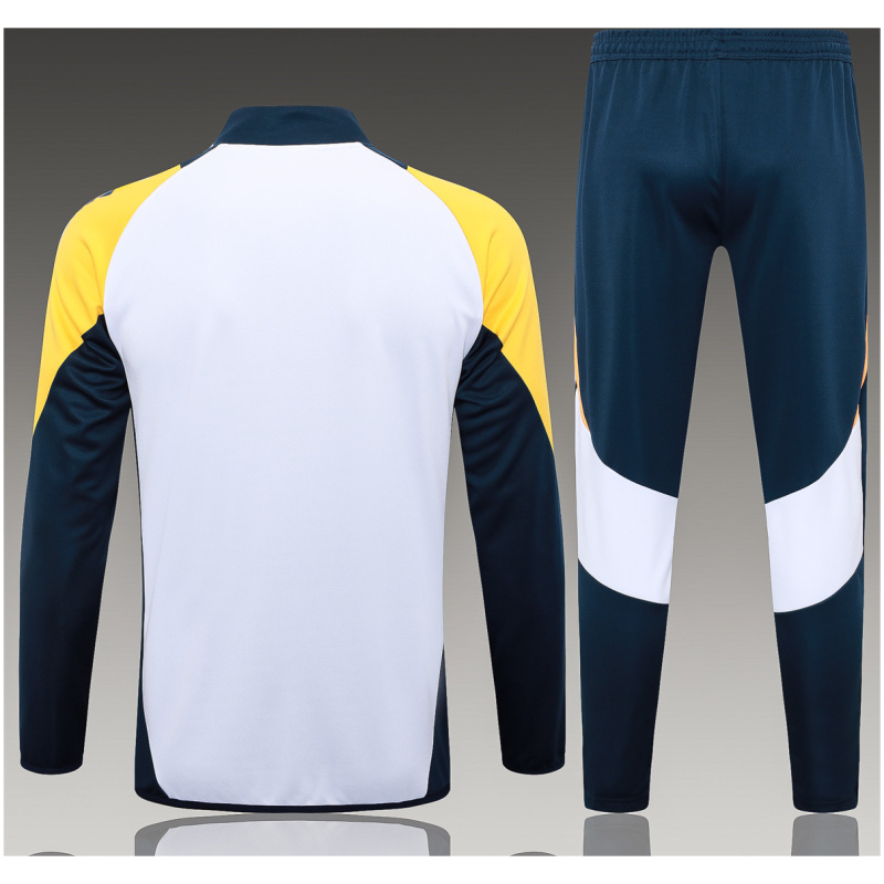 Ensemble de survêtement enfant Real Madrid Veste + Pantalon Blanc 2024/25