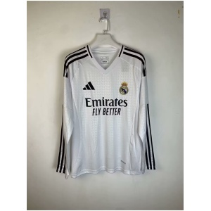 Maillot Domicile Manche Longue du Real Madrid 2024/25