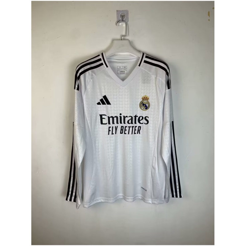 Maillot Domicile Manche Longue du Real Madrid 2024/25