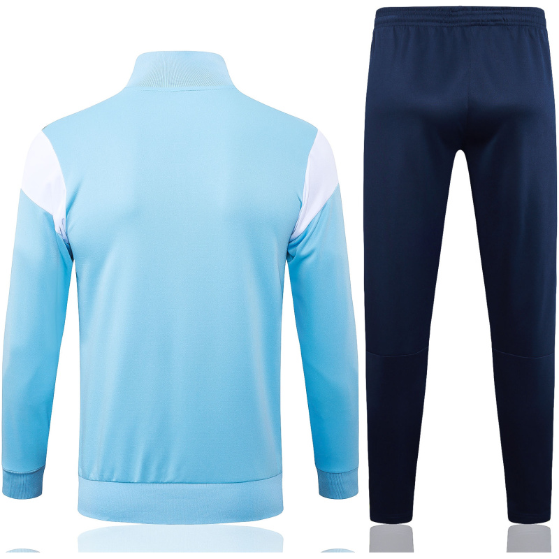 Ensemble de survêtement d’entraînement Manchester City Veste + Pantalon Bleu 2023/24
