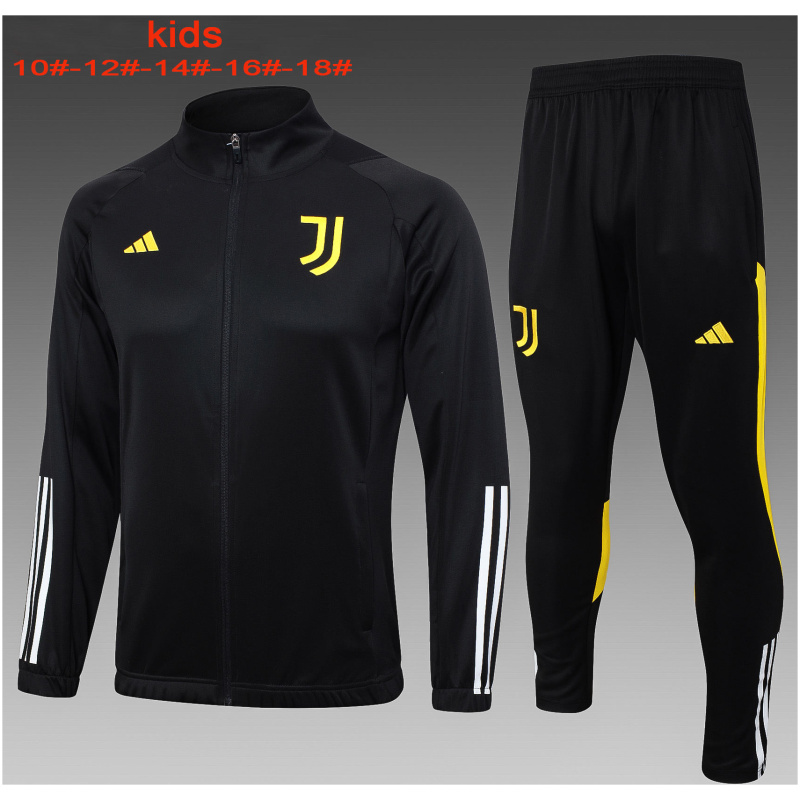 Veste + Pantalon d’Entraînement Enfants Juventus Noir 2023/24