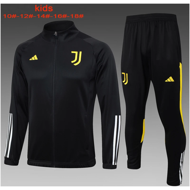 Veste + Pantalon d’Entraînement Enfants Juventus Noir 2023/24