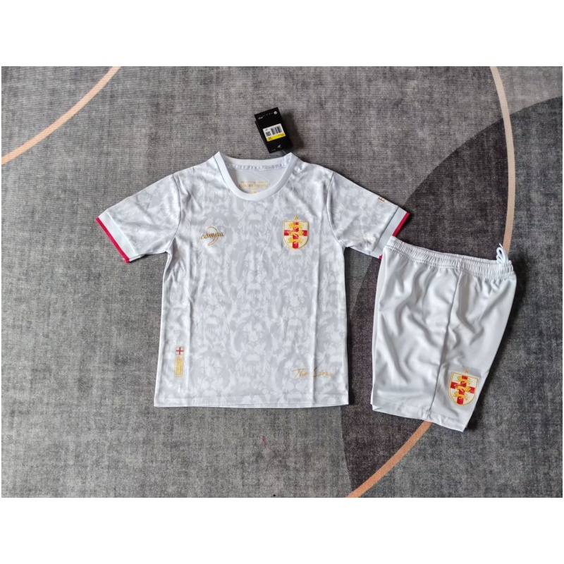 Maillot blanc spécial Angleterre pour enfants 2025