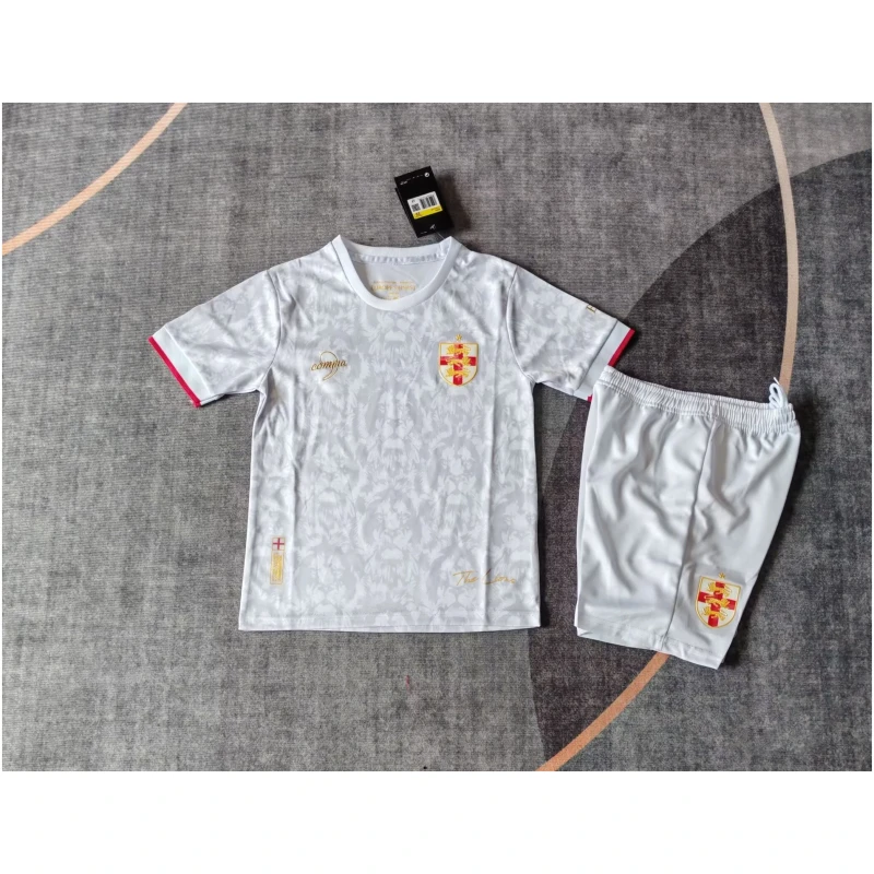 Maillot blanc spécial Angleterre pour enfants 2025
