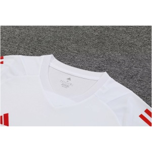 Survêtement d'entraînement court Manchester United blanc 2023/24