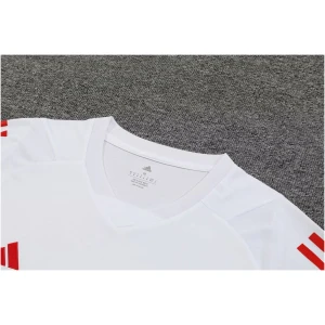 Survêtement d'entraînement court Manchester United blanc 2023/24
