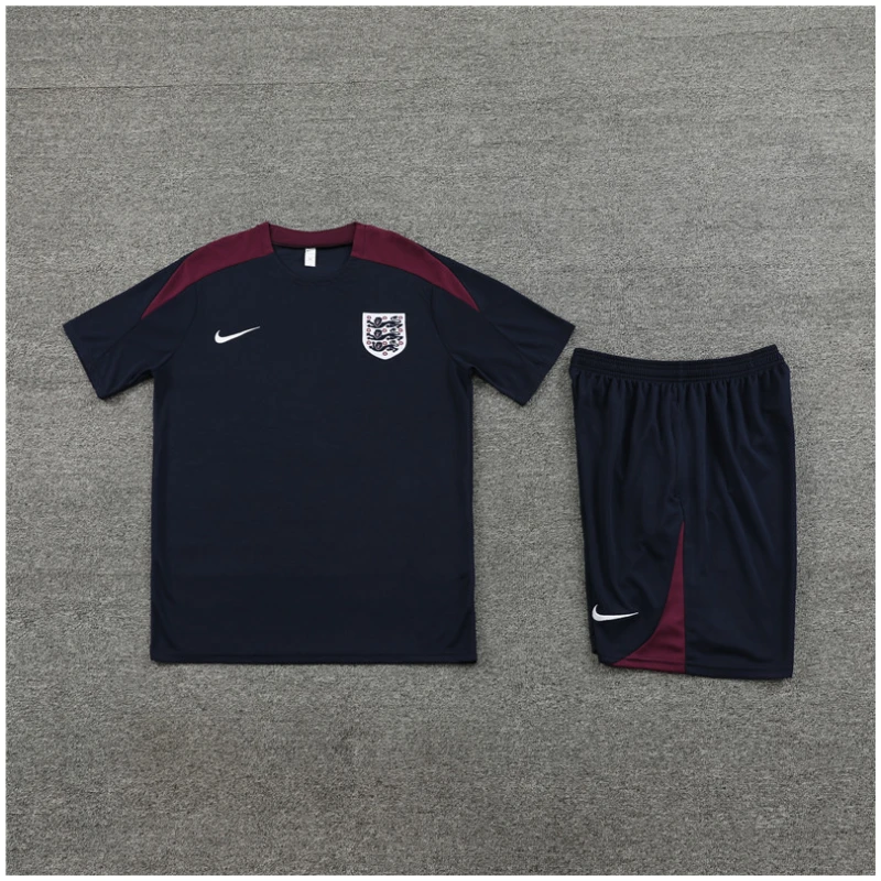 Ensemble d’Entraînement Court pour Enfants Angleterre Royal 2024